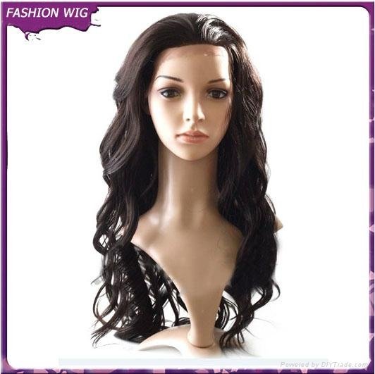 European Style Good Quality Front of Synthetic Wig 3