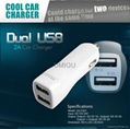 Dual USB Car Charger for iPhone 5s 1