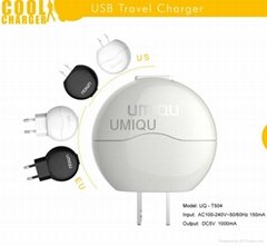 Mobile Travel Charger with Euro/ U.S Plug