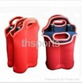 HIGH QUALITY neoprene 6-PACK wine bottle cooler 2