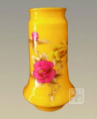 Wholesale modern famille rose vase for decoration