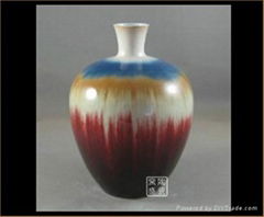 Wholesale decoration transmutation porcelain vases