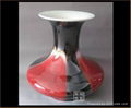 Modern Chinese Ceramic Colored Glaze Porcelain Vase  1