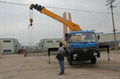 14ton cargo truck mounted lifting crane