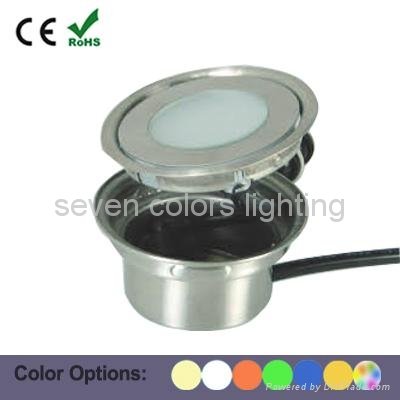 Outdoor RGB Colour Changing Decoration LED Step Light 2