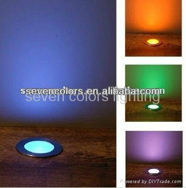 Outdoor RGB Colour Changing Decoration LED Step Light 5