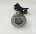 High Power 1W Stainless Steel Waterproof IP67 Led Underground Light 4