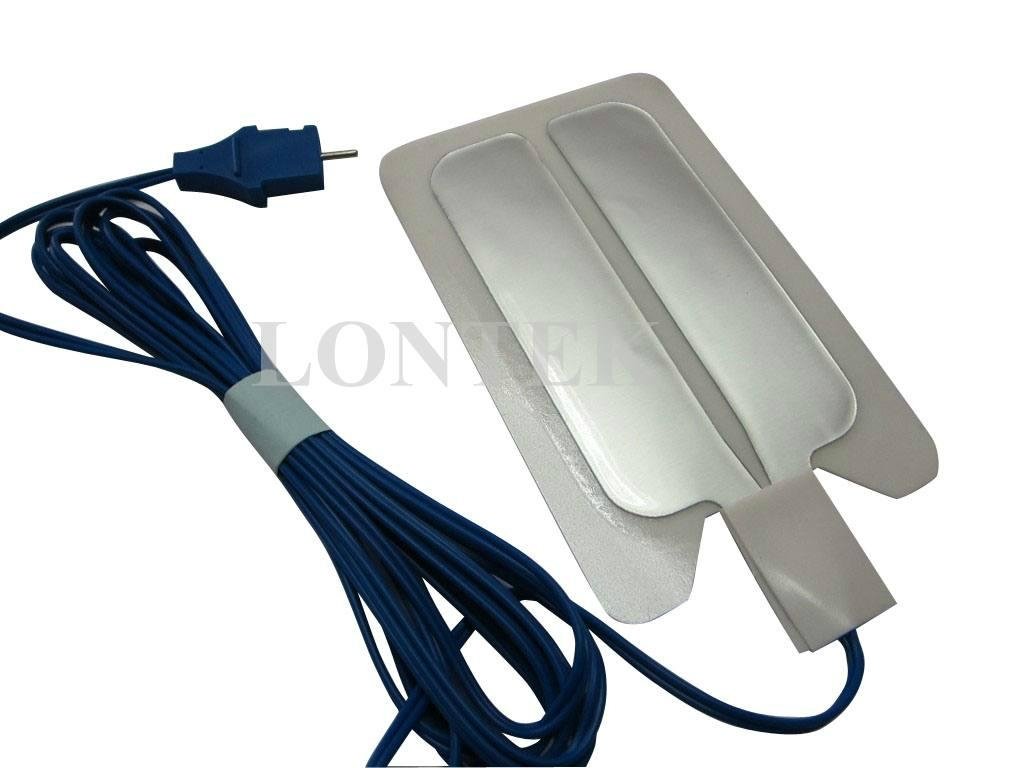 Bipolar Disposable grounding pad with wire 