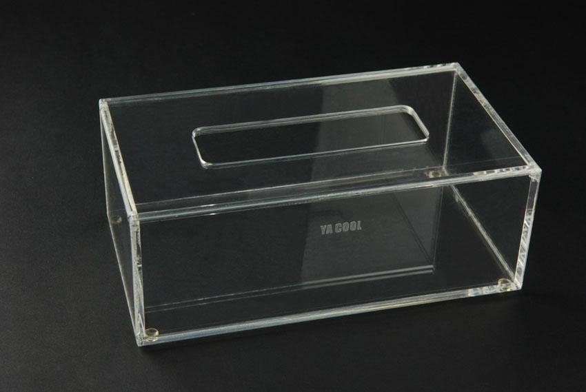 Acrylic tissue box and other acrylic box 4