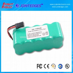 NiMH 12V 1100mAh Battery Pack