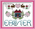 NKF Easter Day cross stitch kit