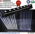 White LED Beam Moving Head 8X10W 1