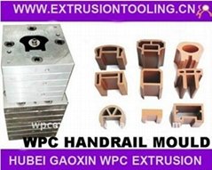 wonderful wpc handrails moulding machine