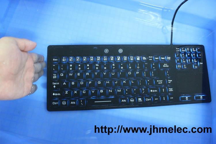 金弘美JHM-102硅膠鍵盤工業鍵盤 3