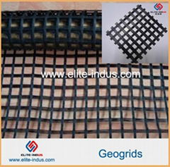 Reinforcing Warp Knitted Polyester pet Geogrid