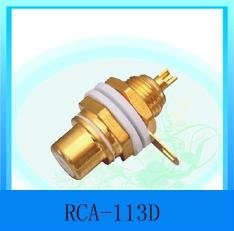 RCA audio connector vertical RCA-113D