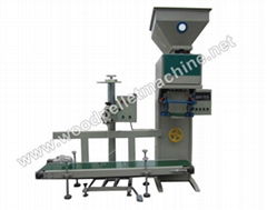 Wood pellet packing machine 