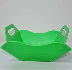 plastic folding dish size 15cm made in china