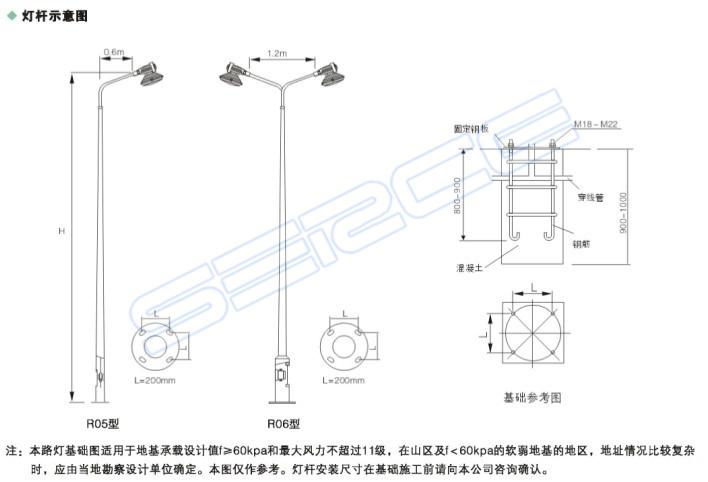 65W双头马路灯 2