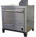 Peerless Ovens C131 Counter Top Gas Pizza Oven w/ Four 24x19 Stone Hearth Decks 1