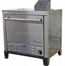 Peerless Ovens C131 Counter Top Gas Pizza Oven w/ Four 24x19 Stone Hearth Decks