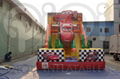 Inflatable Disney Cars Double Lane Slide 2