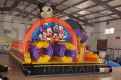 Inflatable The Mickey Mouse Funny Paradise Playground 