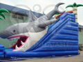 Inflatable Shark slide Bait 4