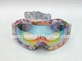 Ski goggles for kids with TPU frame and UV400