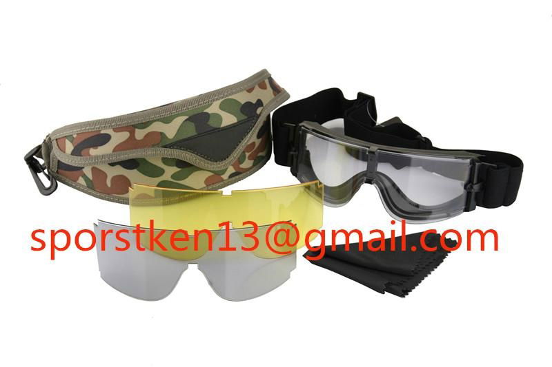 Quality tactical goggle with interchangeable lens