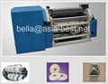 Moderate-resin mica tape slitting machine