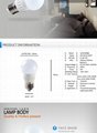 led bulb B22 3