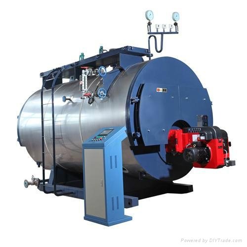Horizontal fuel oil (gas) steam boiler
