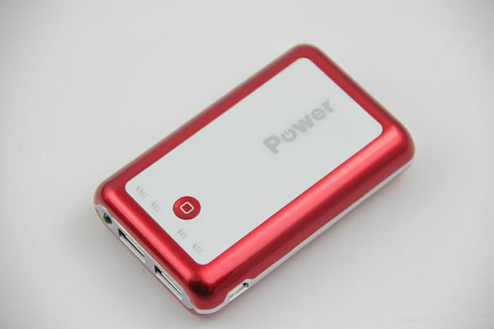 Portable Power Source Dual Output 10400mAh Power Bank Super High Capacity 2