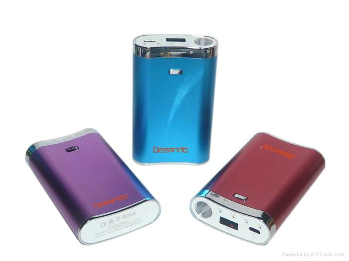 New Portable Mobile Power Bank USB 18650 Battery Charger for iPhone 4