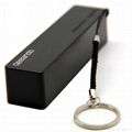 New Portable Mobile Power Bank USB 18650 Battery Charger Key Chain for Phones 4