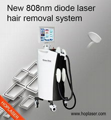 Professional 808nm diode laser hair removal machine