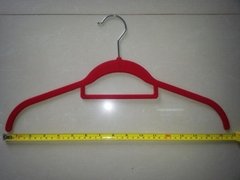 Velvet shirt hanger