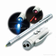 manufacturer&supply red laser pointer (4in1 multifunction)