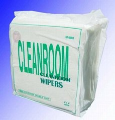 cleanroom 100% polyester knited wipes 