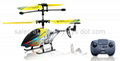 Alloy Mini 3ch RC Helicopter with Shining LED letters at Blade  2
