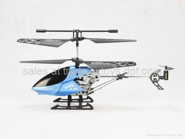 Alloy Mini 3ch RC Helicopter with Shining LED letters at Blade  3