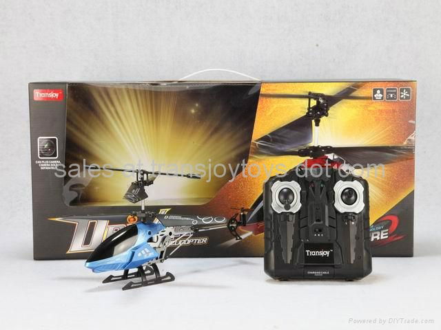 Alloy Mini 3ch RC Helicopter with Shining LED letters at Blade  4