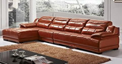 Leather sofa