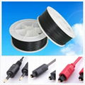 PMMA Optic Fiber Cables Audio Fiber Patch Cord 