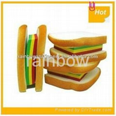 Hot hamburger memo pad