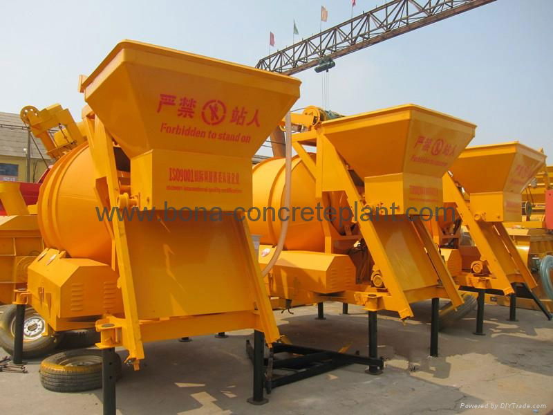 Best Selling concrete mixer machinery JZM350 3