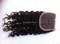 供應時 lace closure ,top lace closure ,remy human hair 