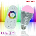 remote control wifi control RGB LED Bulb Light  6w-10w 2