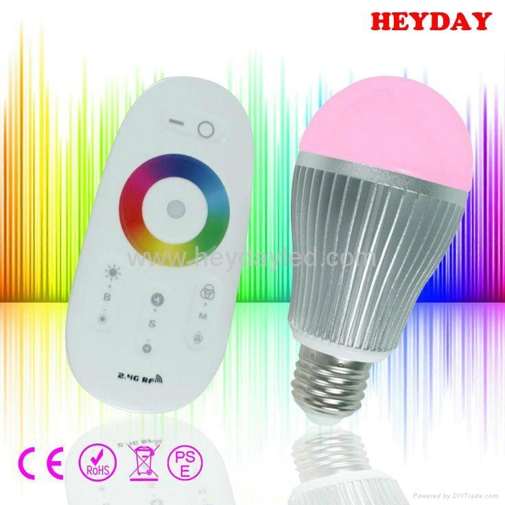 remote control wifi control RGB LED Bulb Light  6w-10w 2